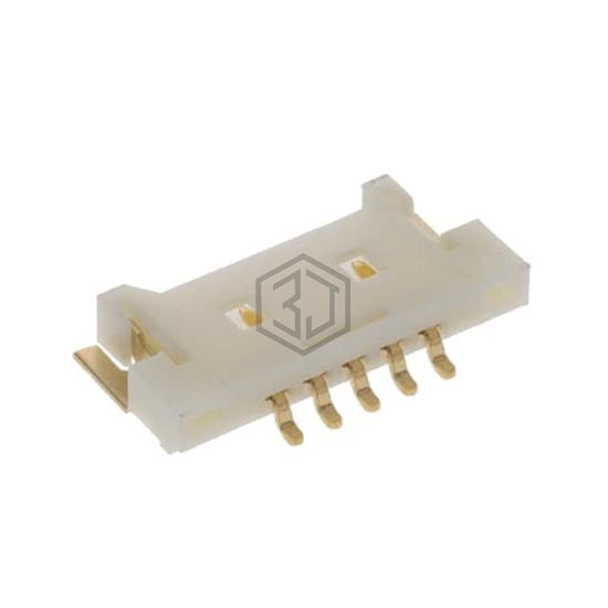 125SH-G-05-TR-SMT-T/R - Adam Tech - Rectangular Connectors - Headers, Male Pins