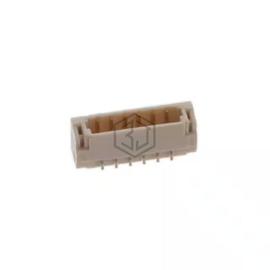 08SH-A-06-GS-SMT-PP-T/R - Adam Tech - Rectangular Connectors - Headers, Male Pins