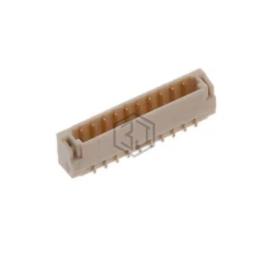 08SH-A-10-GS-SMT-PP-T/R - Adam Tech - Rectangular Connectors - Headers, Male Pins