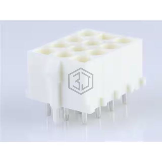 43255-0099 - Molex - Rectangular Connectors - Headers, Male Pins