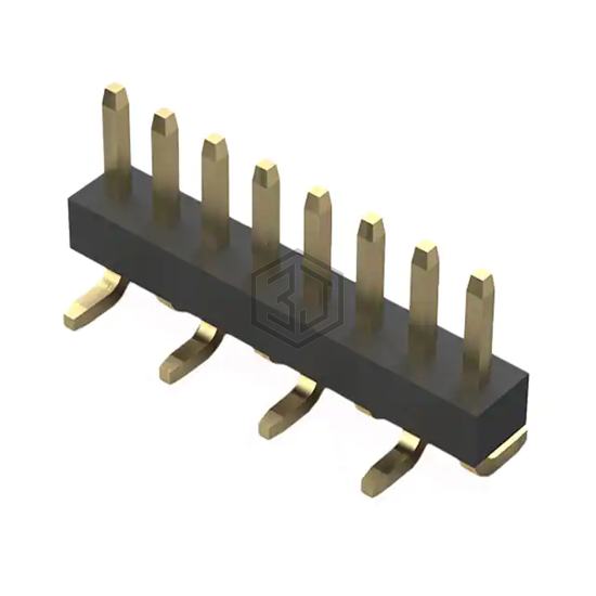 BC032-08-A-2-0200-0200-L-B - GCT - Rectangular Connectors - Headers, Male Pins