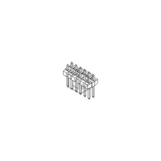 90131-0129 - Molex - Rectangular Connectors - Headers, Male Pins