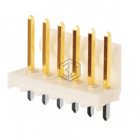 0026614060 - Molex - Rectangular Connectors - Headers, Male Pins