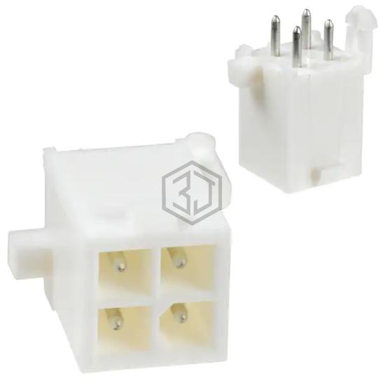 770174-1 - TE Connectivity AMP Connectors - Rectangular Connectors - Headers, Male Pins