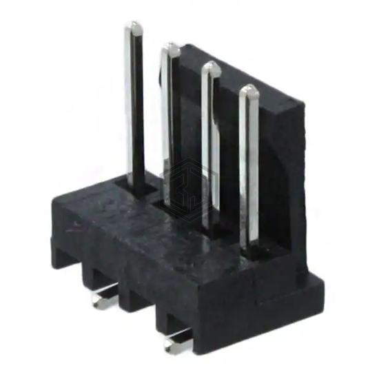 3-647166-4 - TE Connectivity AMP Connectors - Rectangular Connectors - Headers, Male Pins