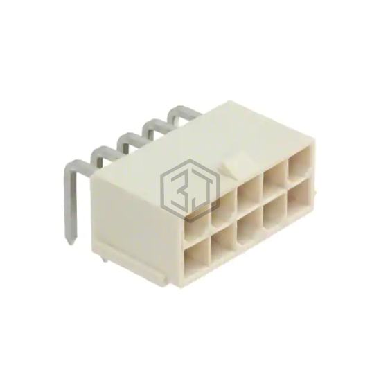 0874271002 - Molex - Rectangular Connectors - Headers, Male Pins