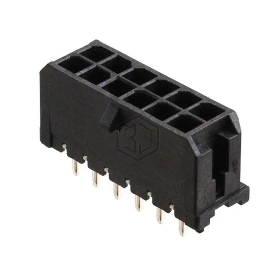 0430451227 - Molex - Rectangular Connectors - Headers, Male Pins