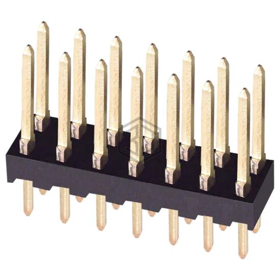 87227-7 - TE Connectivity AMP Connectors - Rectangular Connectors - Headers, Male Pins