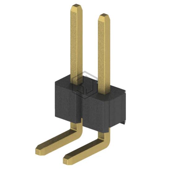 PH1RB-02-UA - Adam Tech - Rectangular Connectors - Headers, Male Pins