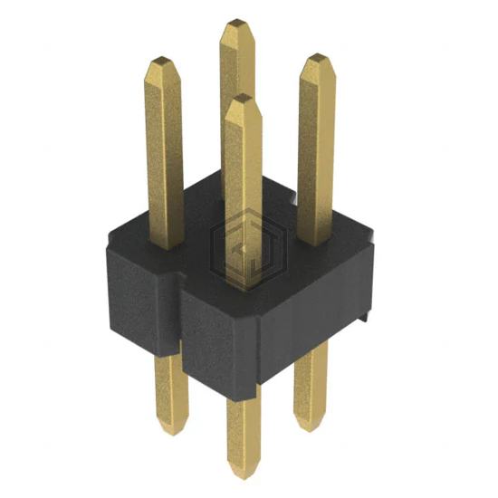 2PH2-04-UA - Adam Tech - Rectangular Connectors - Headers, Male Pins