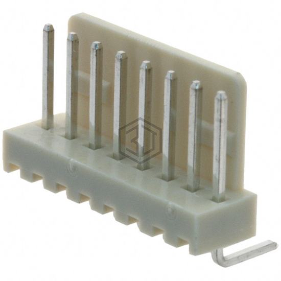 SWR25X-NRTC-S08-RB-BA - Sullins Connector Solutions - Rectangular Connectors - Headers, Male Pins