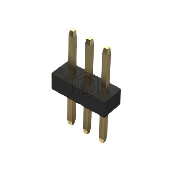 BC020-03-A-0200-0300-L-G - GCT - Rectangular Connectors - Headers, Male Pins