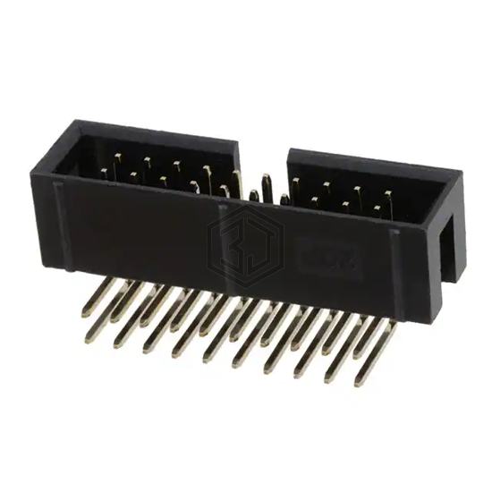 BHR-20-HUA - Adam Tech - Rectangular Connectors - Headers, Male Pins