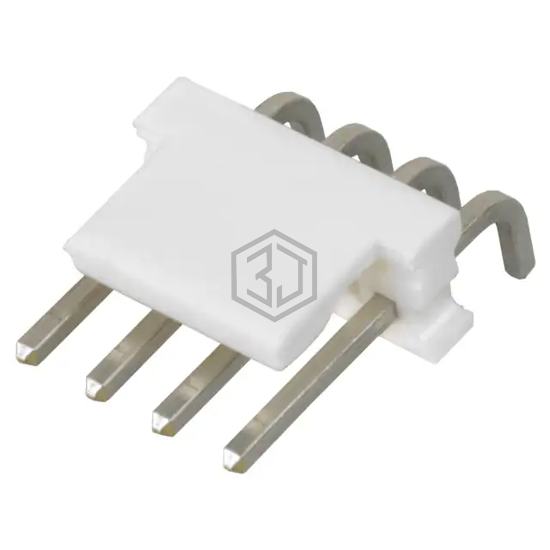 640389-4 - TE Connectivity AMP Connectors - Rectangular Connectors - Headers, Male Pins