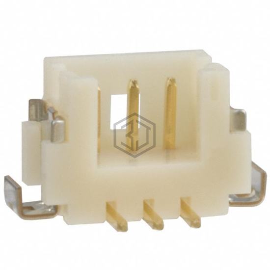 DF13-3P-1.25V(76) - Hirose Electric Co Ltd - Rectangular Connectors - Headers, Male Pins