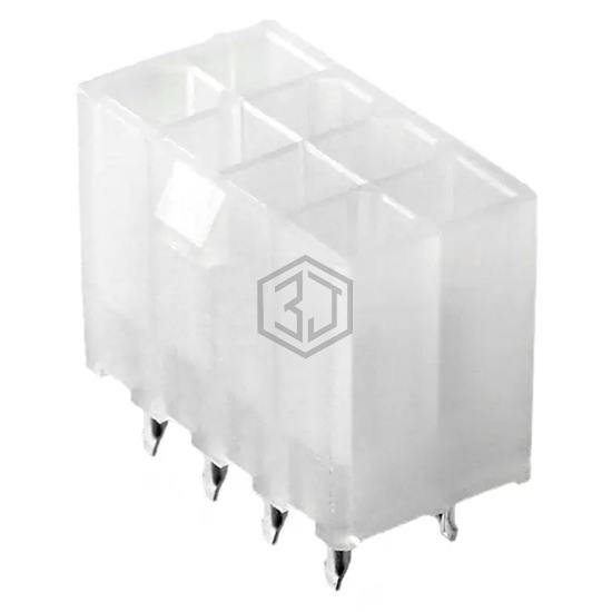 1586037-8 - TE Connectivity AMP Connectors - Rectangular Connectors - Headers, Male Pins