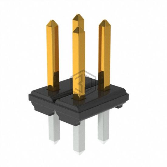 XJ8C-0411 - Omron Electronics Inc-EMC Div - Rectangular Connectors - Headers, Male Pins