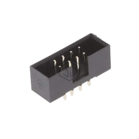 2BHR-08-VUA - Adam Tech - Rectangular Connectors - Headers, Male Pins