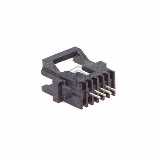 104071-7 - TE Connectivity AMP Connectors - Rectangular Connectors - Headers, Male Pins