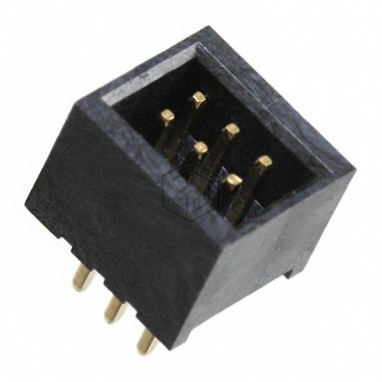 SBH51-LPSE-D03-ST-BK - Sullins Connector Solutions - Rectangular Connectors - Headers, Male Pins