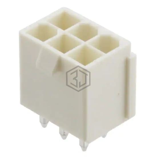 0874270642 - Molex - Rectangular Connectors - Headers, Male Pins