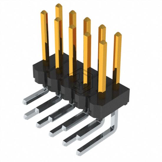 TSW-105-25-L-D-RA - Samtec Inc. - Rectangular Connectors - Headers, Male Pins