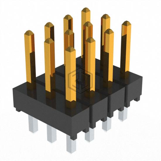 TSW-104-07-L-T - Samtec Inc. - Rectangular Connectors - Headers, Male Pins