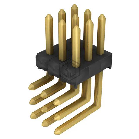 TSW-103-08-G-T-RA - Samtec Inc. - Rectangular Connectors - Headers, Male Pins