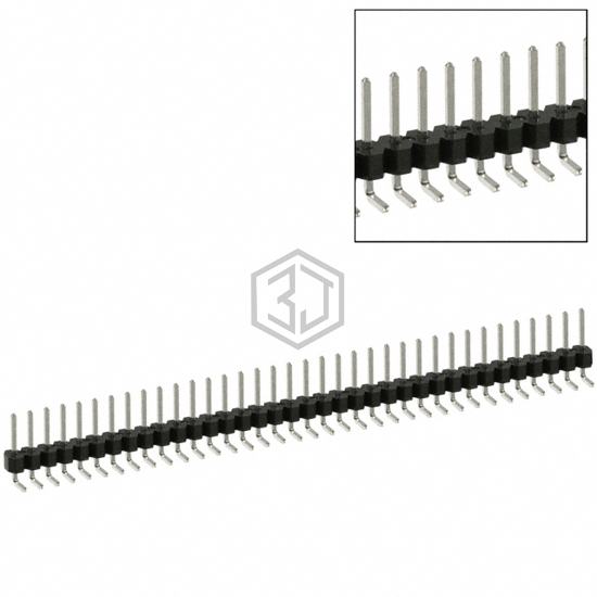 PEC36SBAN - Sullins Connector Solutions - Rectangular Connectors - Headers, Male Pins