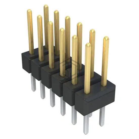 0010897120 - Molex - Rectangular Connectors - Headers, Male Pins