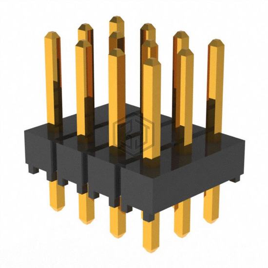 TSW-104-07-G-T - Samtec Inc. - Rectangular Connectors - Headers, Male Pins
