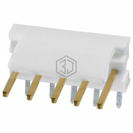 641216-5 - TE Connectivity AMP Connectors - Rectangular Connectors - Headers, Male Pins