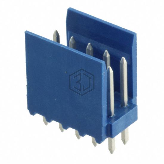 281739-5 - TE Connectivity AMP Connectors - Rectangular Connectors - Headers, Male Pins