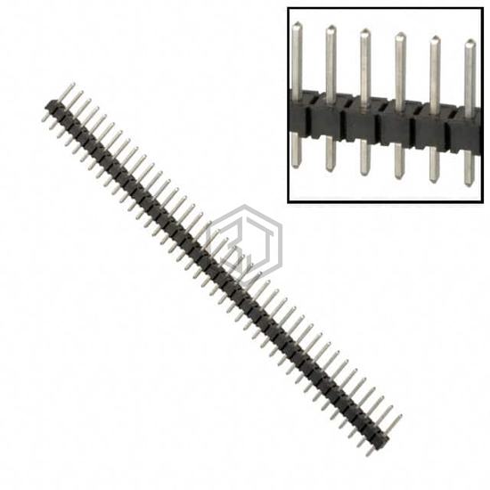 4-103741-0 - TE Connectivity AMP Connectors - Rectangular Connectors - Headers, Male Pins