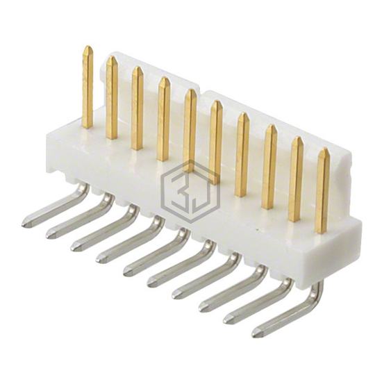 0022122104 - Molex - Rectangular Connectors - Headers, Male Pins