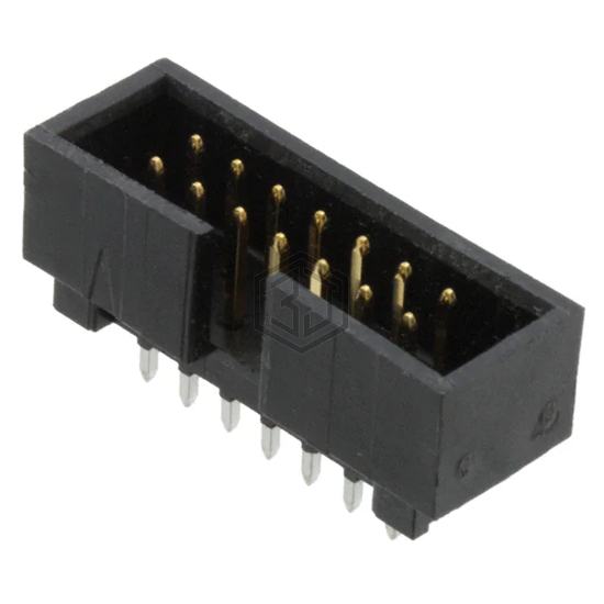 0702461402 - Molex - Rectangular Connectors - Headers, Male Pins