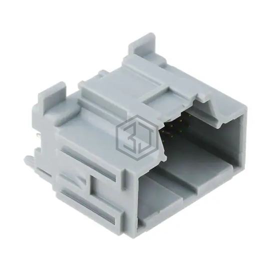 0346900201 - Molex - Rectangular Connectors - Headers, Male Pins