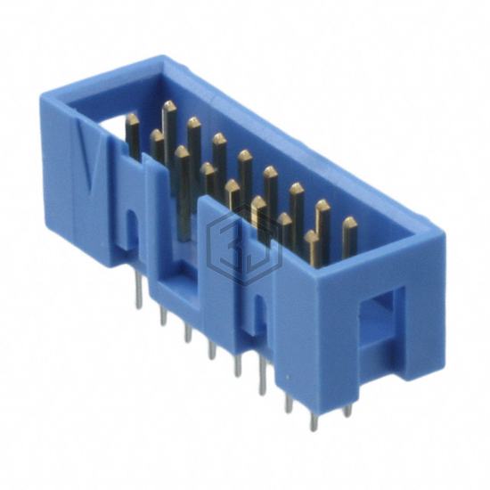 2-1761679-6 - TE Connectivity AMP Connectors - Rectangular Connectors - Headers, Male Pins