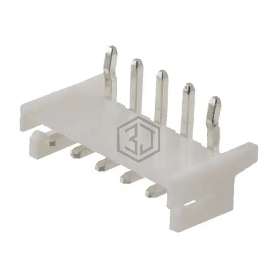 25SH-C-05-TR - Adam Tech - Rectangular Connectors - Headers, Male Pins