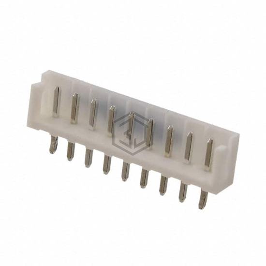 25SH-C-09-TS - Adam Tech - Rectangular Connectors - Headers, Male Pins