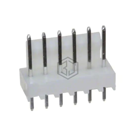 LHS-08-TS - Adam Tech - Rectangular Connectors - Headers, Male Pins