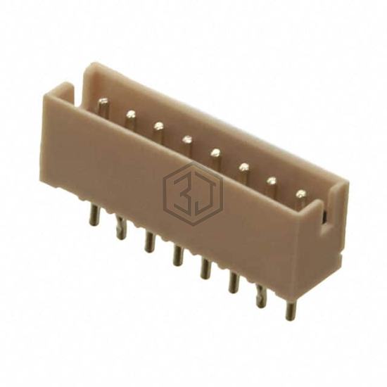 15SH-A-08-TS - Adam Tech - Rectangular Connectors - Headers, Male Pins