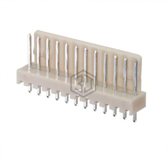 LHA-12-TS - Adam Tech - Rectangular Connectors - Headers, Male Pins