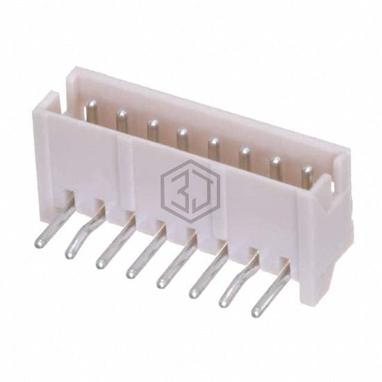 15SH-A-08-TR - Adam Tech - Rectangular Connectors - Headers, Male Pins