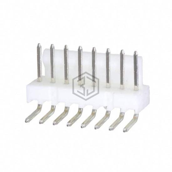 LHS-08-TRA - Adam Tech - Rectangular Connectors - Headers, Male Pins