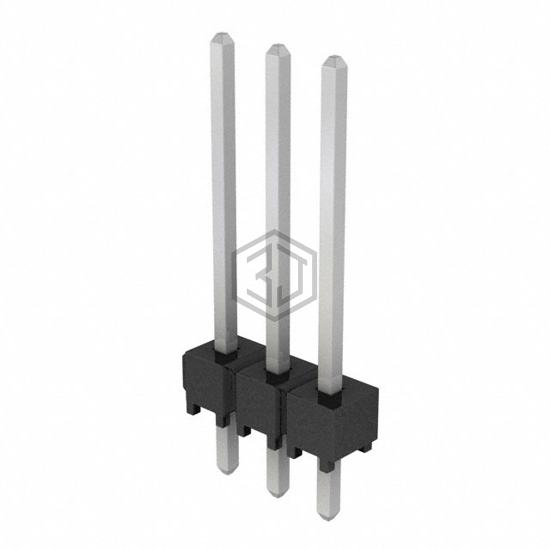 TSW-103-15-T-S - Samtec Inc. - Rectangular Connectors - Headers, Male Pins