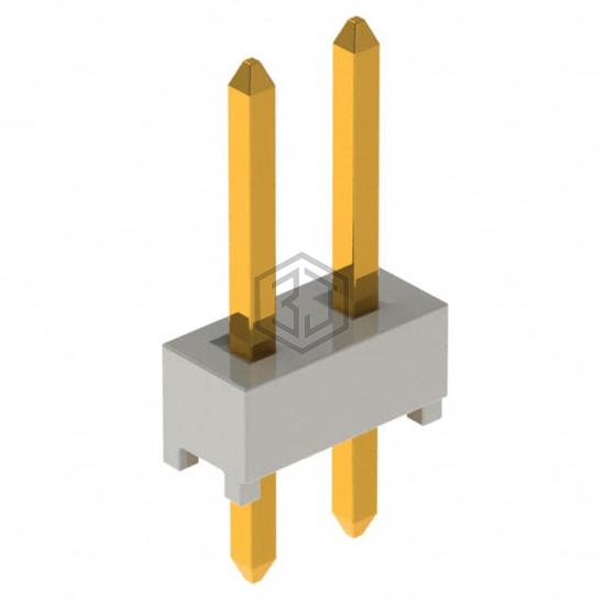 HTSW-101-07-G-D - Samtec Inc. - Rectangular Connectors - Headers, Male Pins