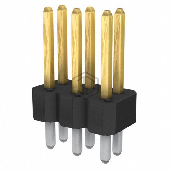 77313-824-06LF - Amphenol ICC (FCI) - Rectangular Connectors - Headers, Male Pins