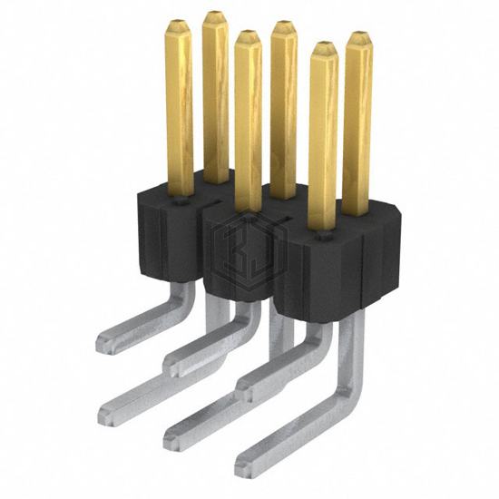 68021-106HLF - Amphenol ICC (FCI) - Rectangular Connectors - Headers, Male Pins