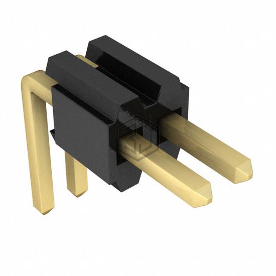 TMS-102-02-G-S-RA - Samtec Inc. - Rectangular Connectors - Headers, Male Pins
